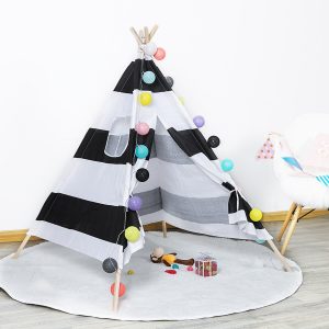 Tipi Bébé Fille Motif Poney